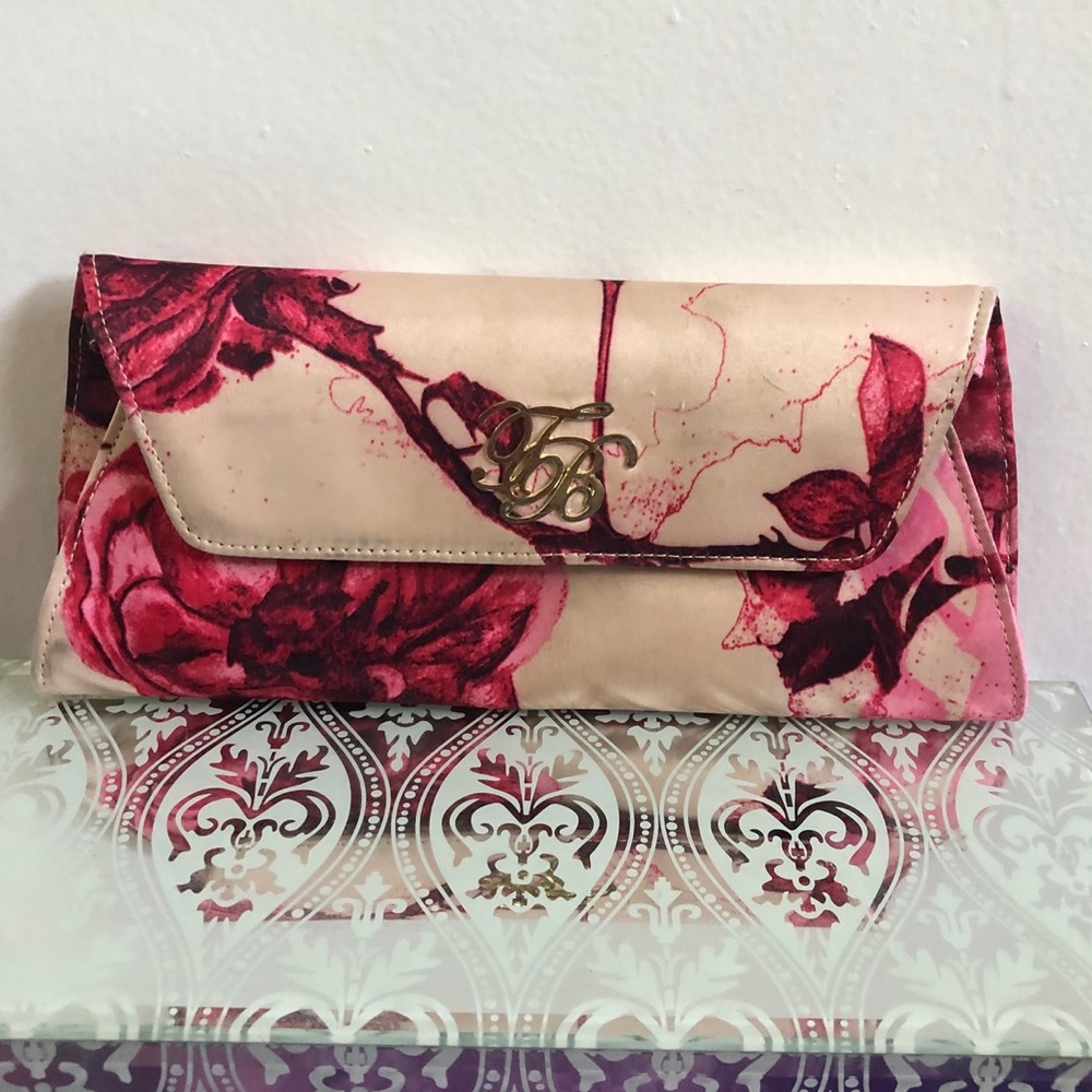 Ted Baker Printed Satin Clutch